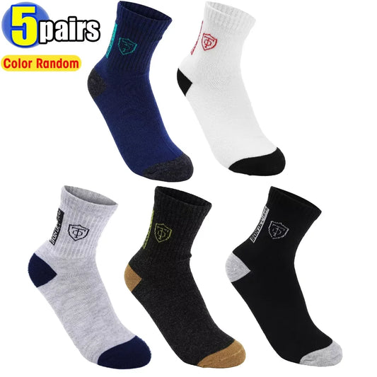 Kit 5 Pares de Meias Masculinas